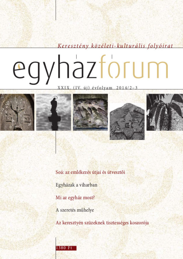 egyhazforum 2014 02 03 cover