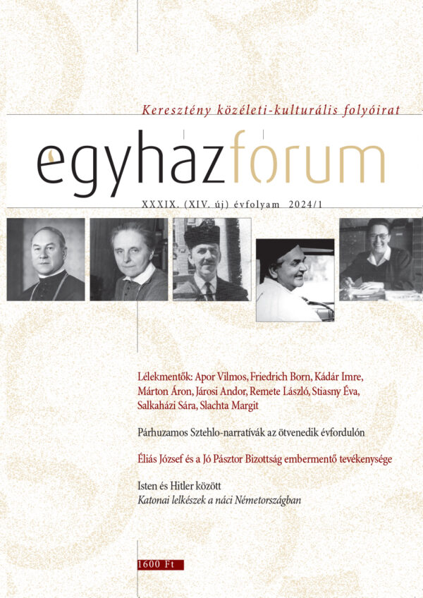 Egyházfórum 2024/1 (XXXIX. évfolyam) PDF