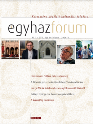Egyházfórum 2026/1 (XLI. évfolyam) PDF
